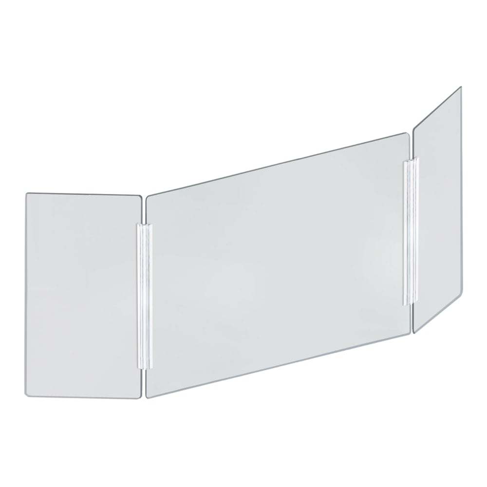 Azar Displays Cashier Shield, 53-1/2in x 23-1/2in, Clear MPN:176194-100