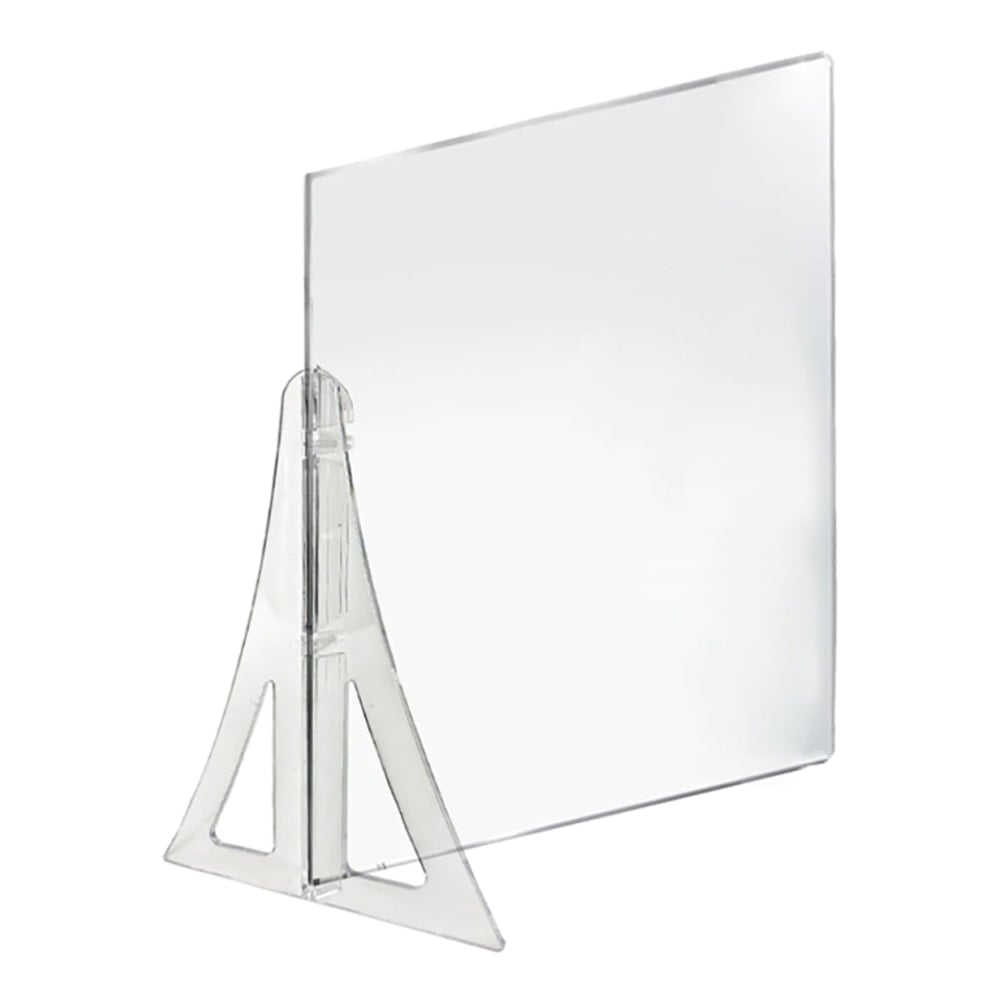 Azar Displays Cashier Shields, 18in x 24in, Clear, Set Of 2 Shields MPN:179892-187