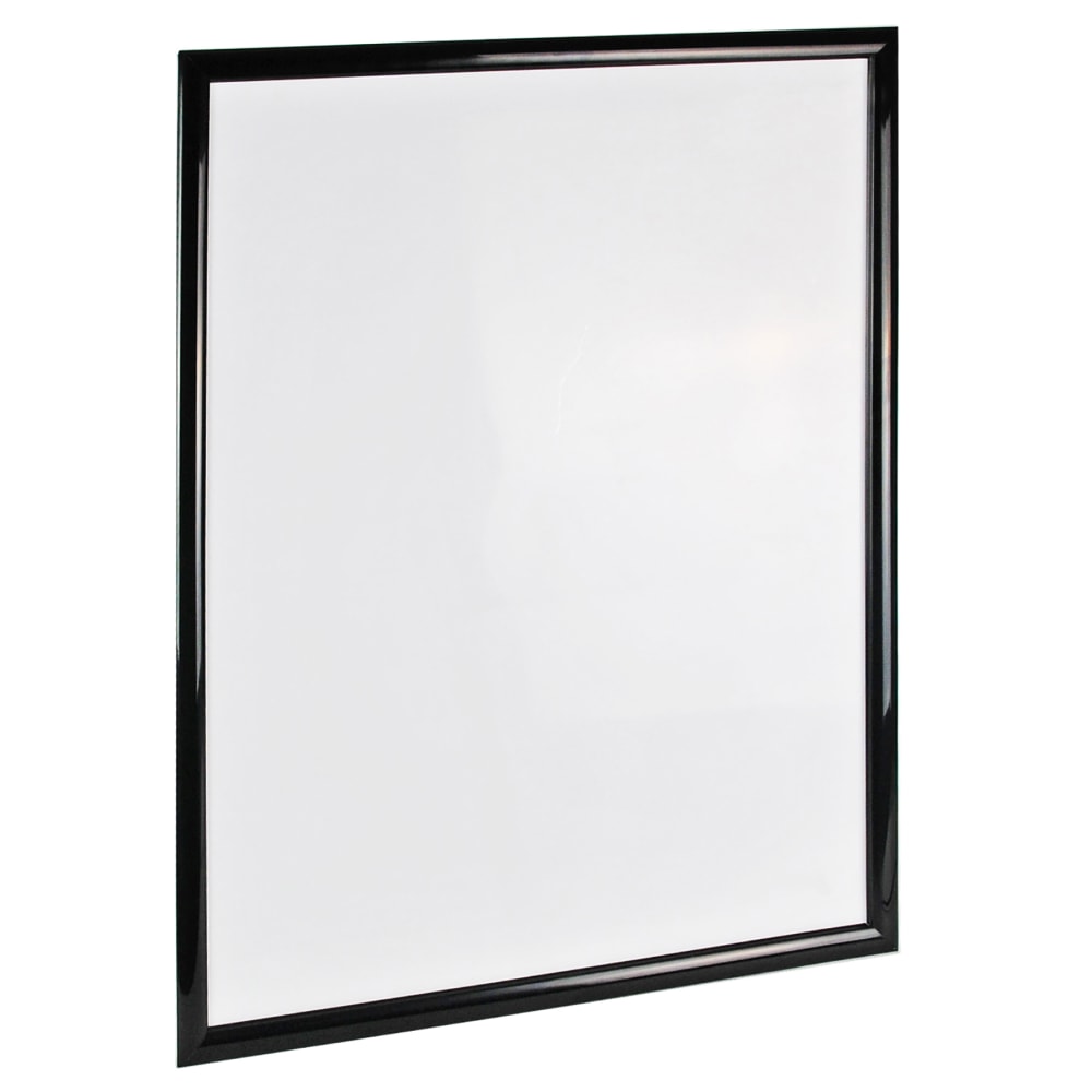 Azar Displays Wall Snap Poster Frame Vertical/Horizontal Sign Holder, 30inH x 20inW x 3/4inD, Black MPN:300346-BLK