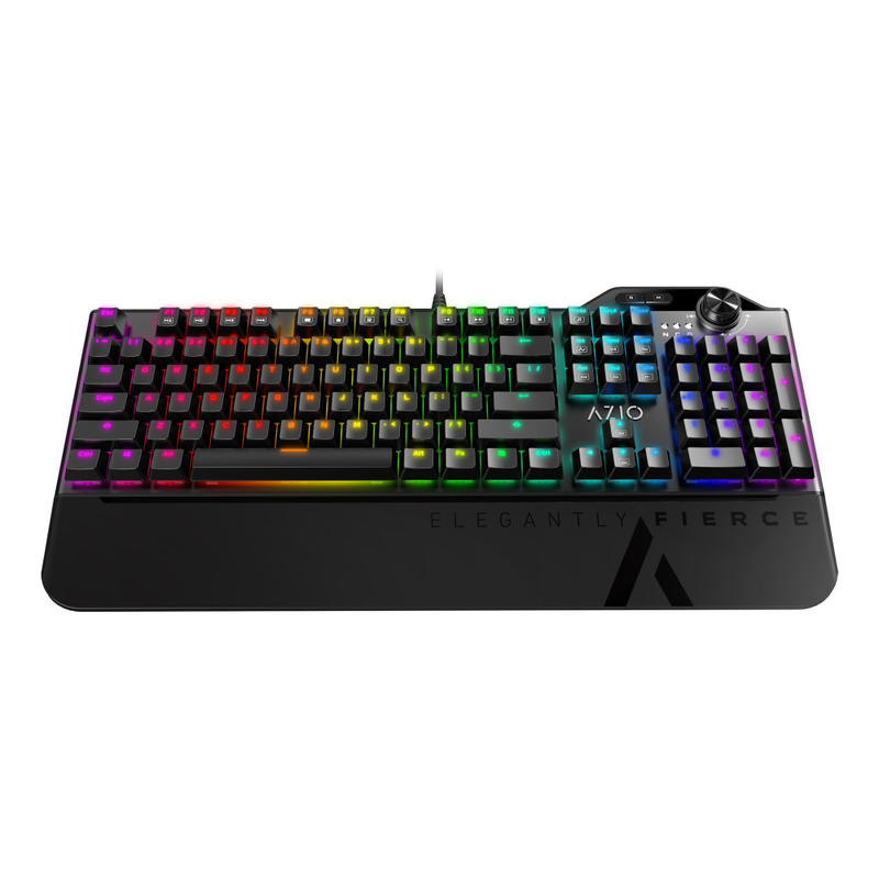 Azio MGK L80 RGB USB Keyboard, Black, MGK-L80-01 MPN:MGK-L80-01