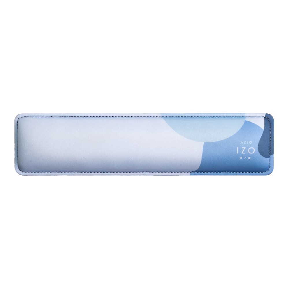 AZIO IZO Palm Rest, 3inH x 1inW x 12.6inD, Blue Iris, AZI917800F067 MPN:PR-IZO105