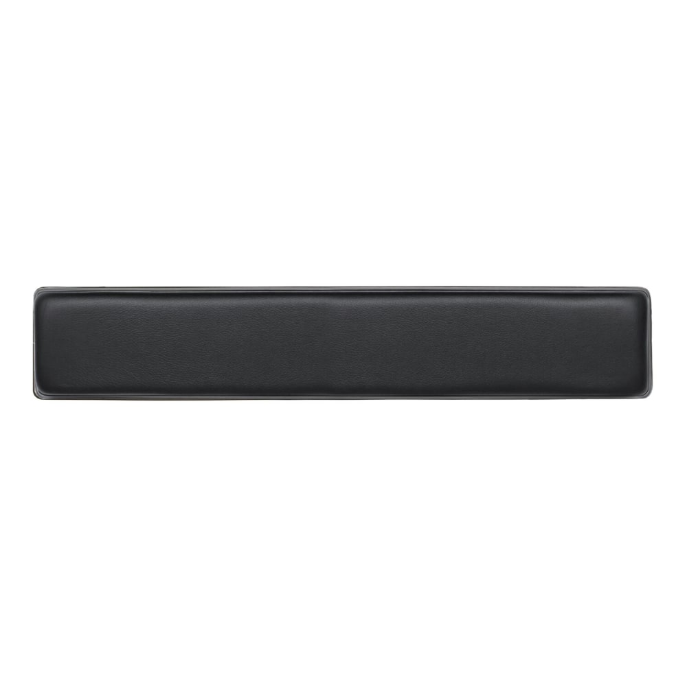 Azio Retro Classic Palm Rest, 7inH x 19inW x 1.5inD, Gunmetal Black, PR-RC-L04 MPN:PR-RC-L04