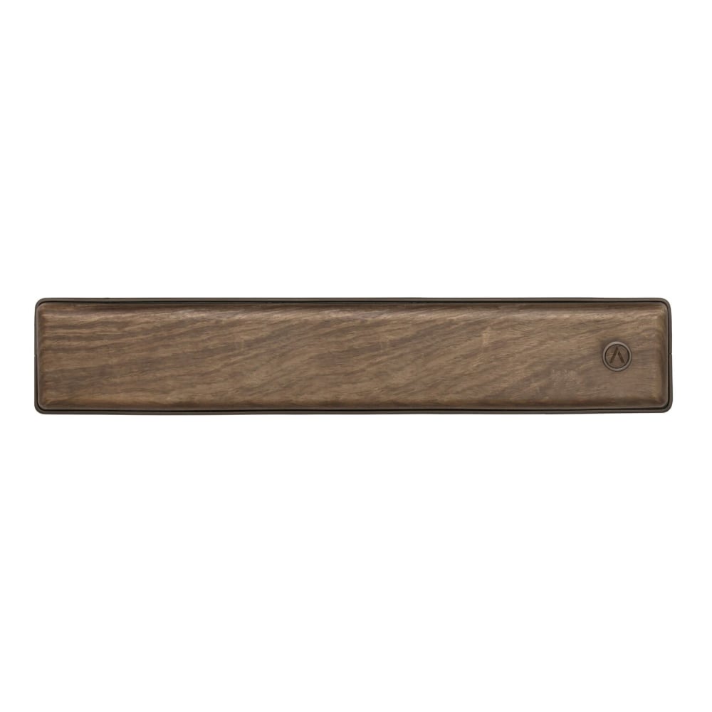 Azio Retro Classic Palm Rest, 7inH x 19inW x 1.5inD, Walnut Elwood, PR-RC-W01 MPN:PR-RC-W01