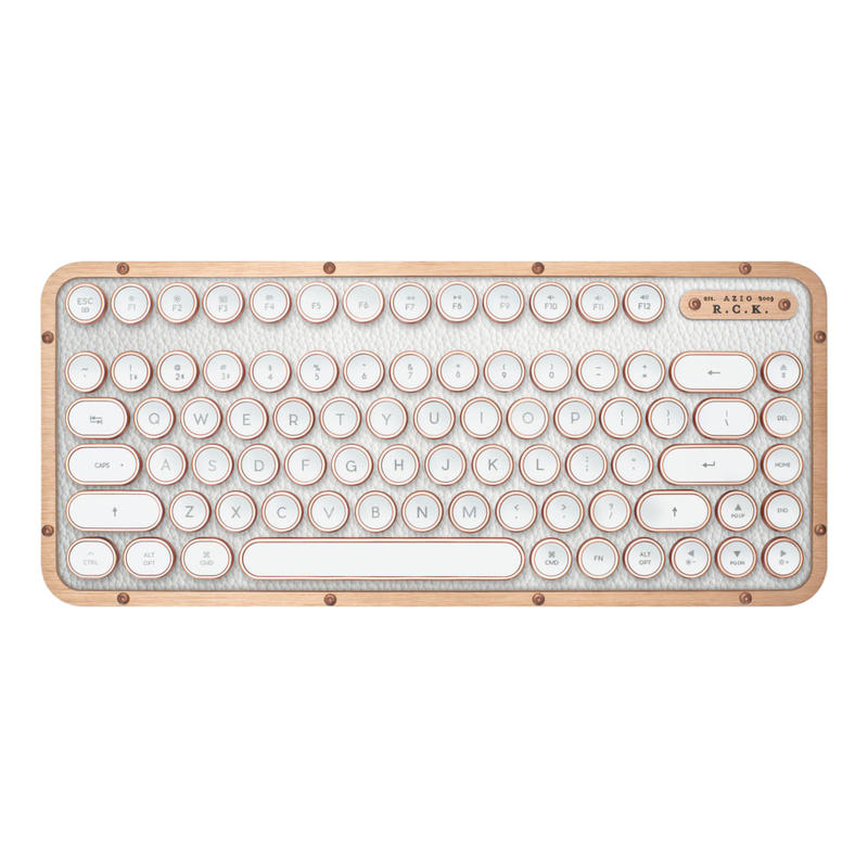 Azio Retro Wireless Keyboard, Compact, Posh MPN:RK-RCK-L-02-US