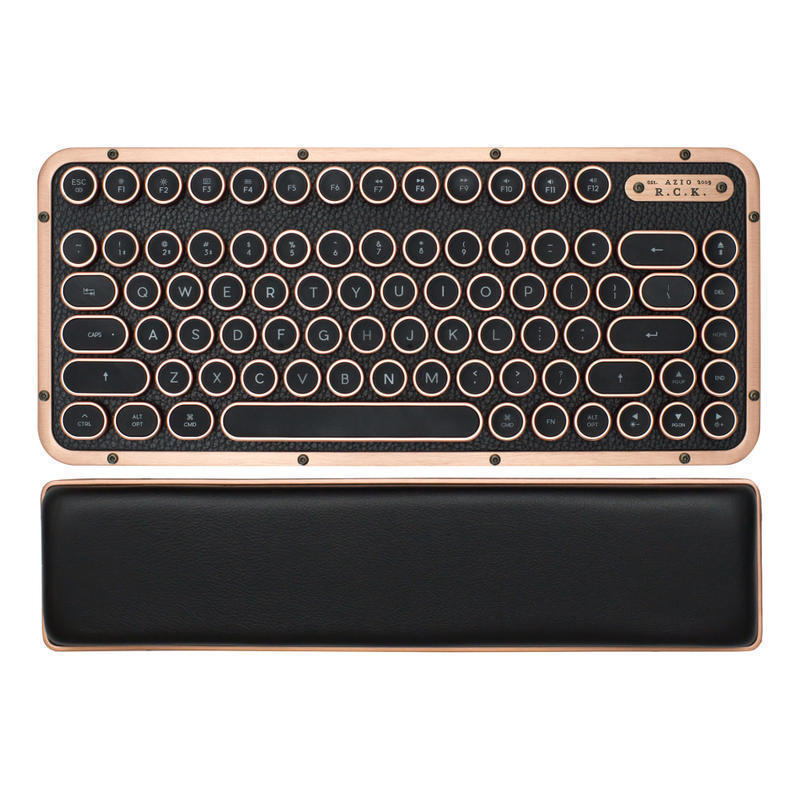 Azio Retro Wireless Keyboard, Compact, Artisan MPN:RK-RCK-L-03-US