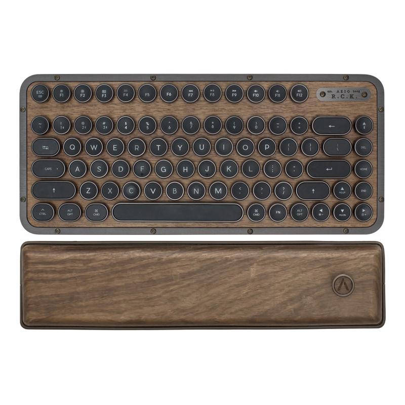 Azio Retro Wireless Keyboard, Compact, Elwood MPN:RK-RCK-W-01-US
