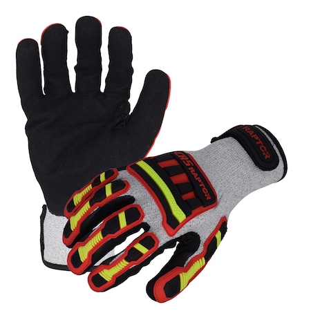 Cut Resistant Work Gloves, Cut Level A3, Dipped, Foam Nitrile, Sandy-Foam, M 1 PR MPN:RAPCR5