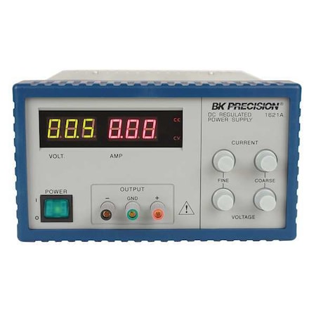 DC Power Supply, Single Output, 0 to 18VDC MPN:1621A