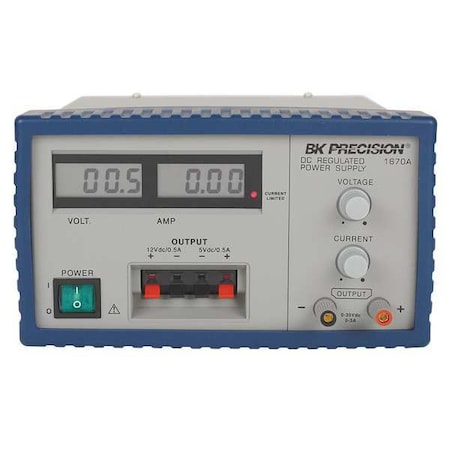 DC Power Supply, Triple Output, 0 to 30VDC MPN:1670A