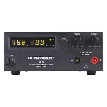 DC Power Supply, 0 to 15A, 1 to 60V MPN:1902B