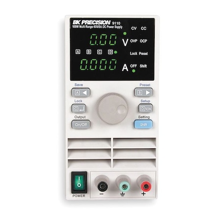 Single Output Power Supply, 0 to 60 VDC MPN:9110