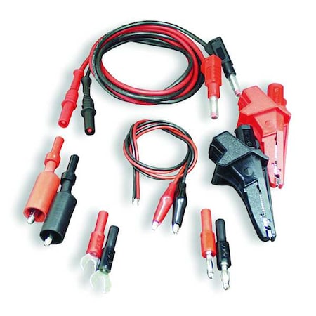 TestLeadKit, 600V, 36A, Silicone, 4ft MPN:TLPS