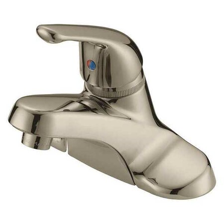 Faucet, Lever Hndl, Brushd Nickel, w/Pop Up MPN:222-341