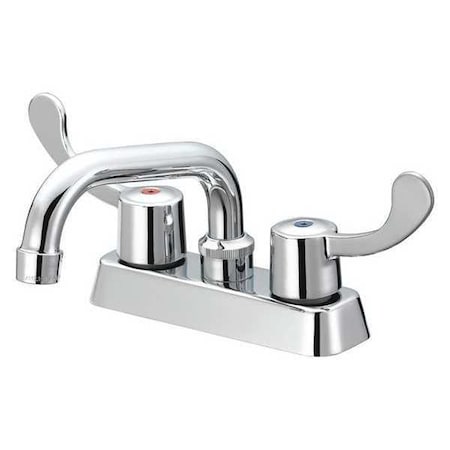 Laundry Faucet, 2 Wing Handle, ADA, Chrome MPN:225-504