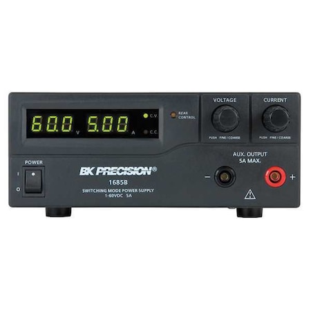 Switching DC Power Supply, 100/240V AC, 60V DC, 300W, 5A MPN:1685B