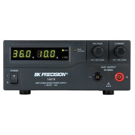 Switching DC Power Supply, 100/240V AC, 36V DC, 360W, 10A MPN:1687B