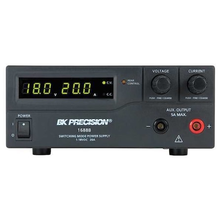 Switching DC Power Supply, 100/240V AC, 18V DC, 360W, 20A MPN:1688B