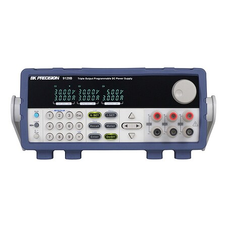 DC Power Supply, 110/220V AC, 30/30/5V DC, 195W, 3A MPN:9129B