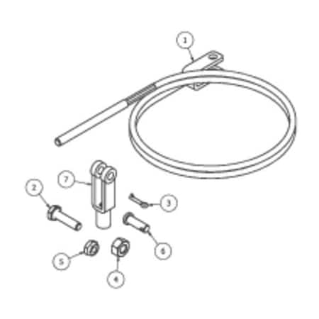 Cable Kit, with A5 Style Handle MPN:2006-308