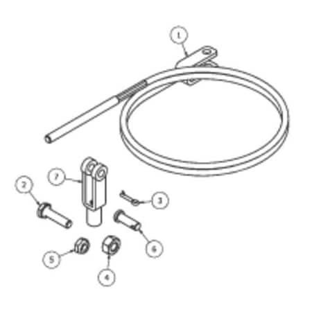 Cable Kit, with A11 Style Handle MPN:2006-309