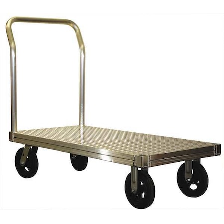 Platform Truck, Tread Plate Deck, 48x24 MPN:PT2448T-150-820