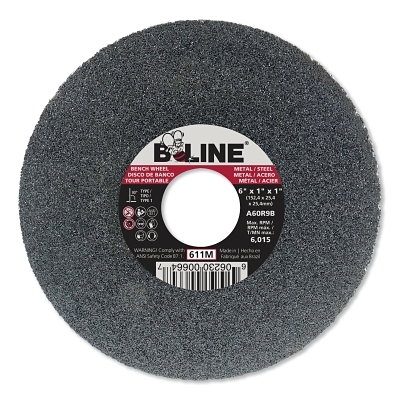 6 X 1 X 1 B-Line T1 Bench Wheel A60R9B Med MPN:903-611M