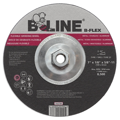 7 X 1/8 B-Line T27 B-Flex Wheel 5/8-11 MPN:903-7A27M