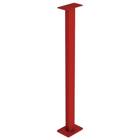 Scale Column, Red, 48 in H, 6 in W MPN:BT-ST-F-48