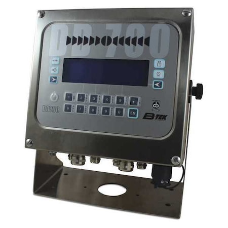 Indicator, 400, 000 lb., Digital, LCD MPN:DD700i