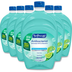 Softsoap® Antibacterial Liquid Hand Soap Refill Fresh Scent 50 oz Green 3/Carton 61048193