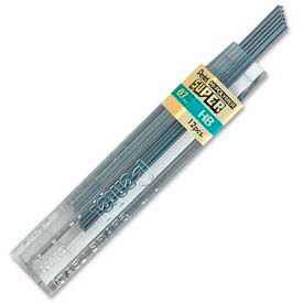Pentel® Super Hi-Polymer Lead Refill HB Leads 0.7mm Black 12/Tube 50HB