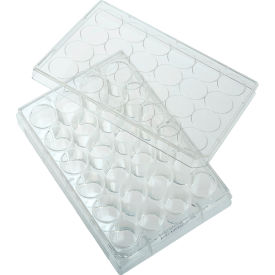 Celltreat® Individual 24 Well Tissue Culture Plate w/ Lid Sterile Pack of 100 229124