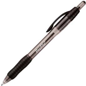 Paper Mate® Profile Retractable Ballpoint Pen 1.4mm Black Barrel/Ink - Pkg Qty 12 89465