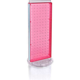 Global Approved 700508-PNK Revolving Pegboard Countertop Display Unit 8