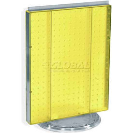 Global Approved 700500-YEL Pegboard Countertop Display 16