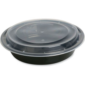 GEN Microwavable Food Container with Lid 48 oz. Cap 8-7/8