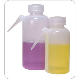 United Scientific™ Wash Bottle Unitary LDPE 125ml Capacity White Pack of 12 36607