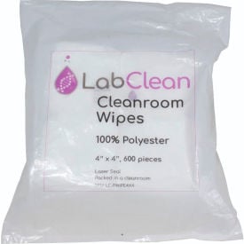 United Scientific™ Labclean™ Cleanroom Wipes 100% Polyester 4