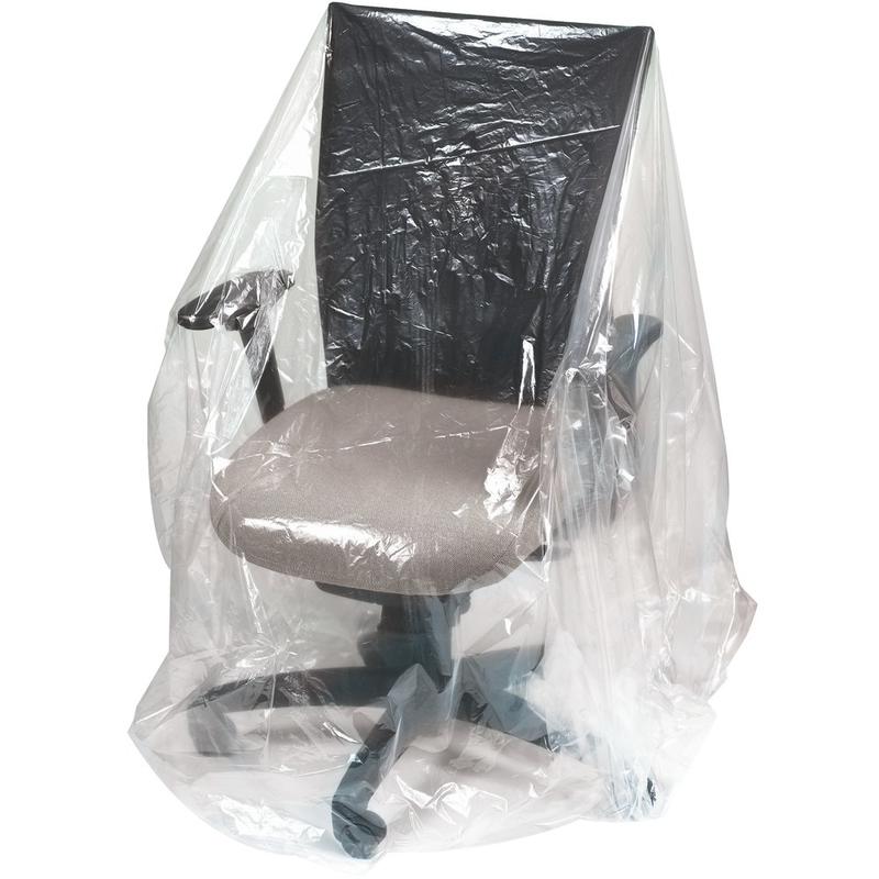 Office Depot Brand Plastic Furniture Covers, 1-Mil, 28in x 17in x 164in, 100 Per Roll MPN:PFC2817164