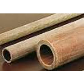 Professional Plastics Natural Linen LE Phenolic Tube 1.125
