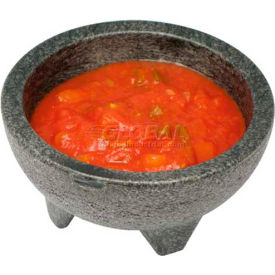 Winco PMSB-10 Molcajete Salsa Bowls 10 oz Plastic Resin PMSB-10 - Pkg Qty 4