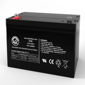 AJC® Fortress Kids Commuter GP24 Wheelchair Replacement Battery 75Ah 12V NB AJC-D75S-J-0-196915