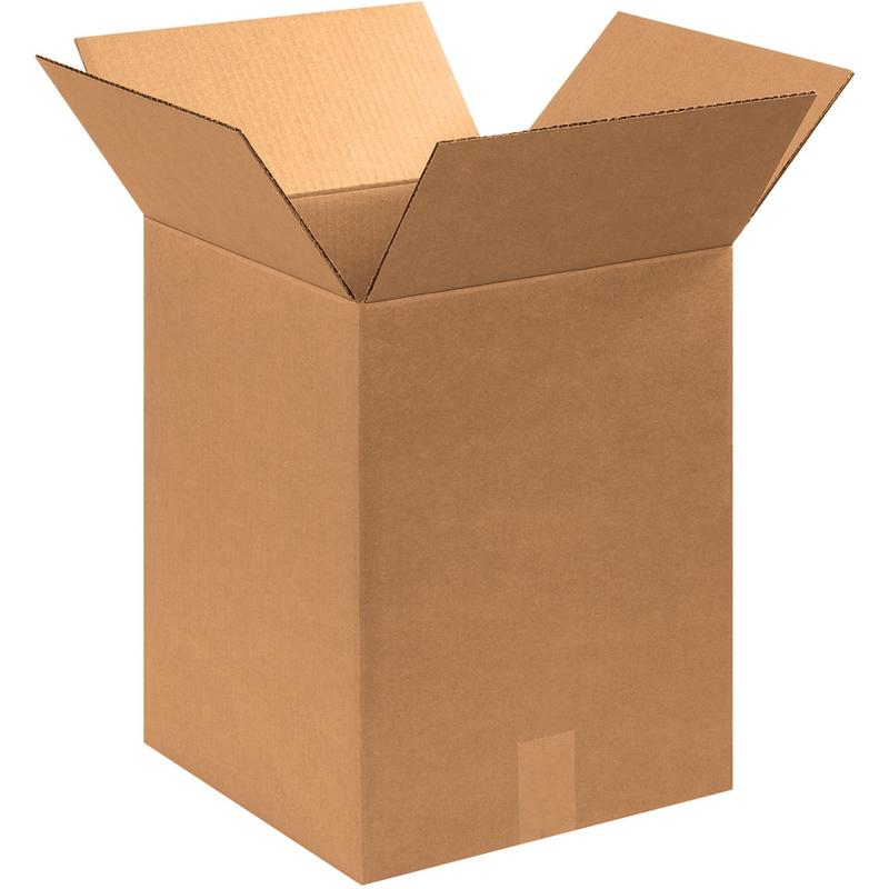 Partners Brand Corrugated Boxes, 17inH x 13inW x 13inD, 15% Recycled, Kraft, Bundle Of 25 MPN:131317