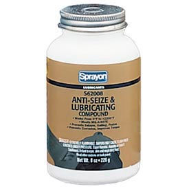 Sprayon LU620 Anti-Seize Compound 8 oz. Brush Top Canister - s62008000 s62008000 - Pkg Qty 12