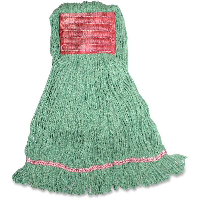 Genuine Joe Synthetic Blend Large Mophead - Large - Rayon, Cotton, Rayon, Fiber - 1 Each MPN:LGR5B