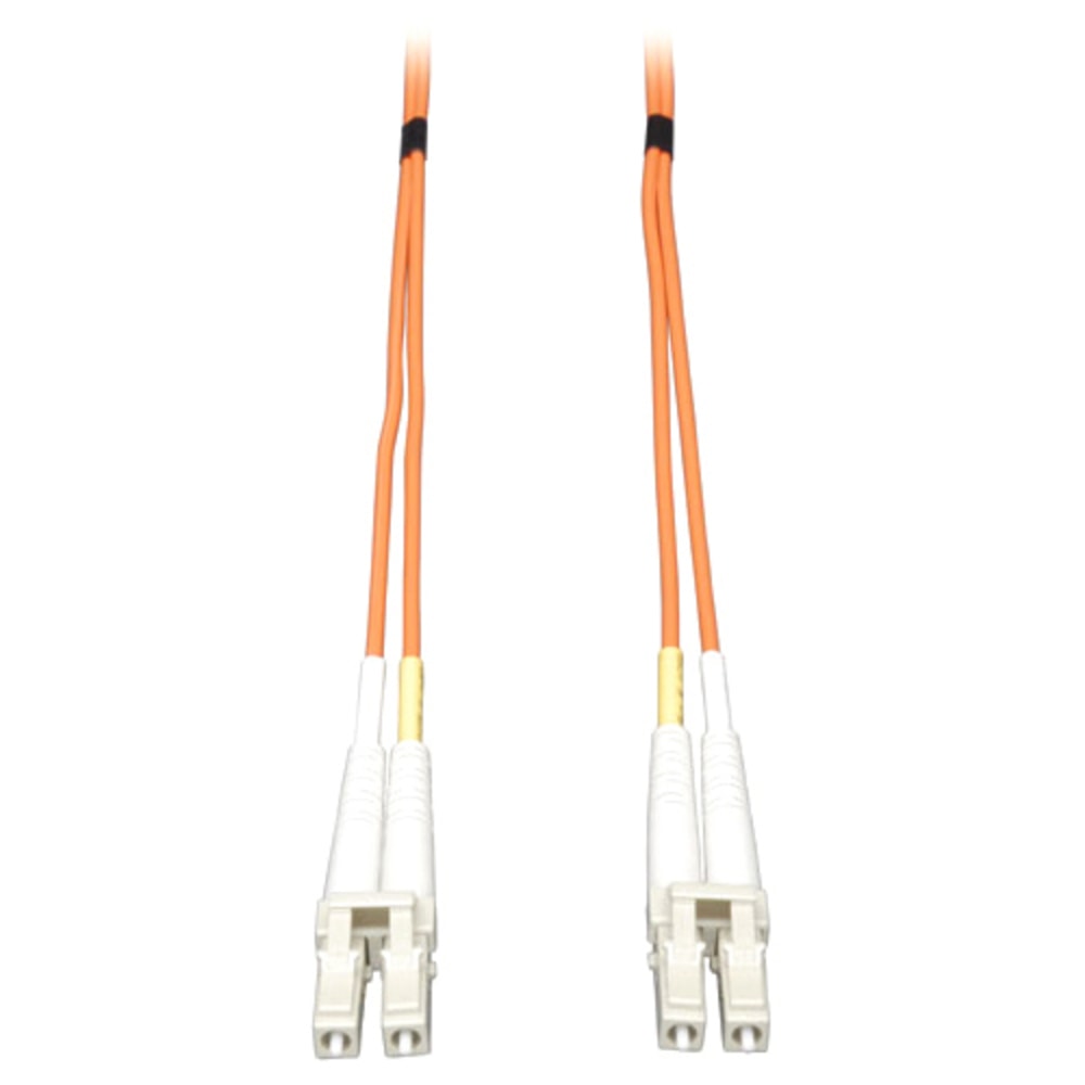 Tripp Lite 35M Duplex Multimode 50/125 Fiber Optic Patch Cable LC/LC 115ft 115ft 35 Meter, N52035M MPN:N520-35M