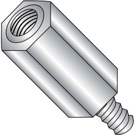 10-32 x 7/8 Five Sixteenths Hex Male Female Standoff - Stainless Steel - Pkg of 100 311411HM303