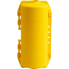 Brady® 65968 Hubbell Plugout® Lockout Polypropylene Yellow 65968
