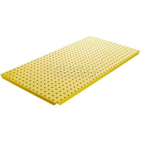 Pegboard Panels - Powdercoat Yellow 16 x 32 (2 pc) ALGBRD16x32PTD-YEL