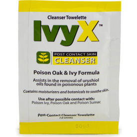 CoreTex® Ivy X 84644 Post-Contact Cleanser Posion Oak & Ivy Lotion Towelette 300/Case 84644